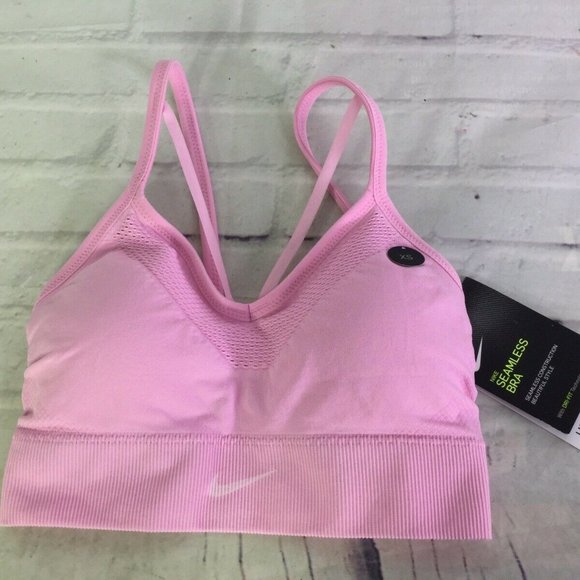 Nike Womens XS Seamless Light Impact Sports Bra XS - Picture 3 of 11